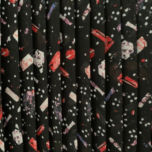 Rachel Roy Abstract Print Dress With Pleated Back - Picture 5 of 5